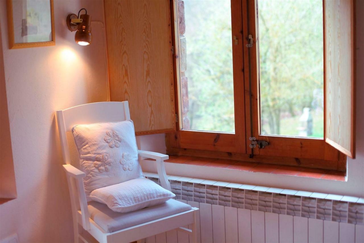 La Cabana Del Moli De La Plana Riudaura Exteriör bild