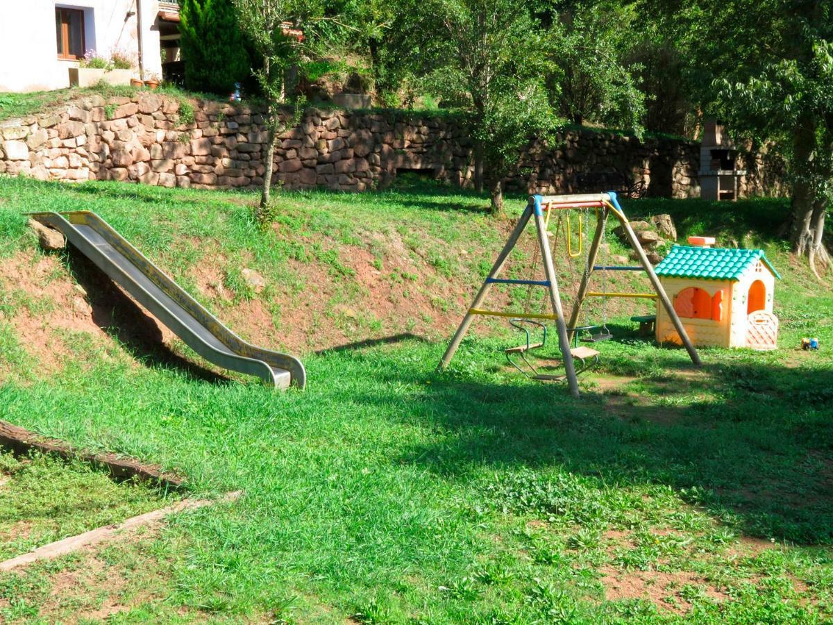 La Cabana Del Moli De La Plana Riudaura Exteriör bild